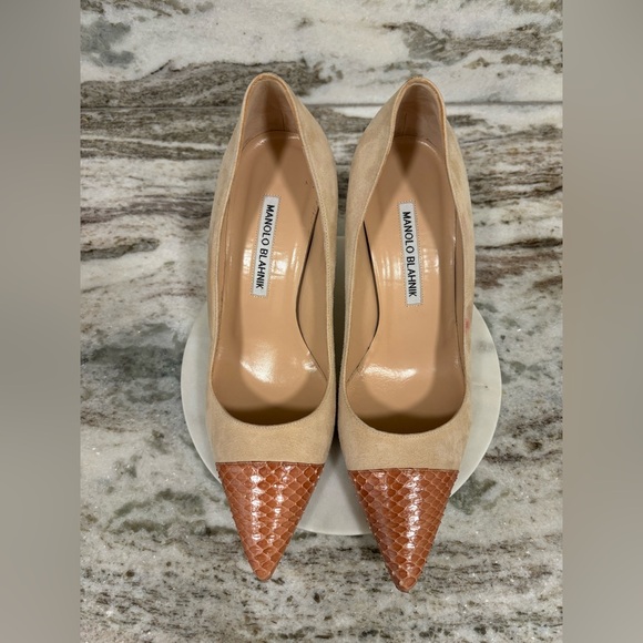 Manolo Blahnik python 37 (7) - Picture 2 of 7